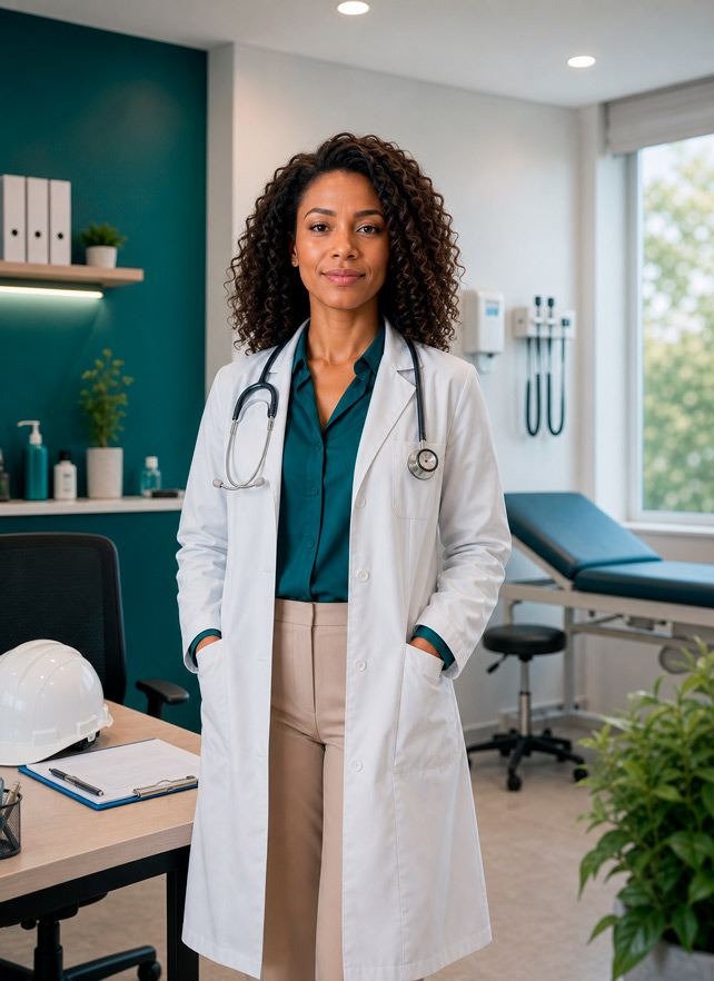 Médica da MD Med Medicina Ocupacional